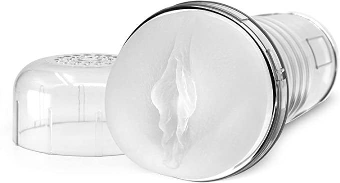 Tracy's Dog 男性自慰器，成人性玩具水晶自慰器杯透明袖口袋猫抚摸器，用于男性自慰(A)